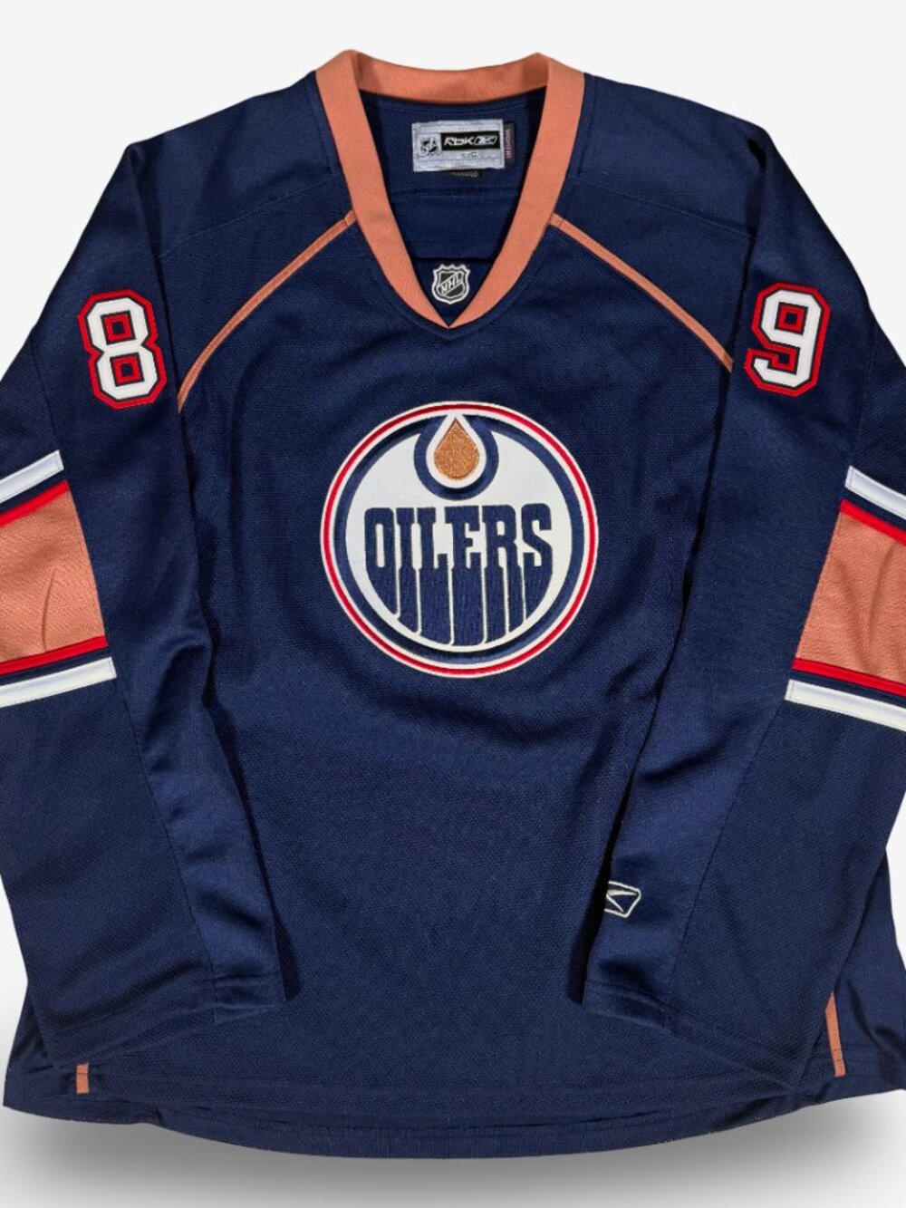NHL Reebok Oilers Edmonton Sam Gagner #89 Women's Hockey Jersey